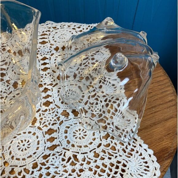 Clam shell buffet side dish 12.6oz Carlisle 33907 clear SAN plastic Commercial 2 - Picture 6 of 14